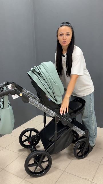 Коляска модульная Adamex Lumi смотреть онлайн