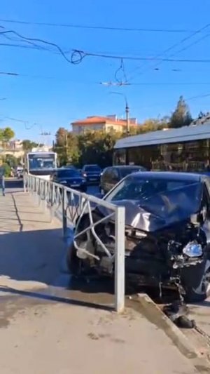 ДТП на перекрестке ул. О. Кошевого и пр-т ген. Острякова