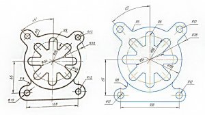 Сопряжение │ Построение чертежа в КОМПАСЕ