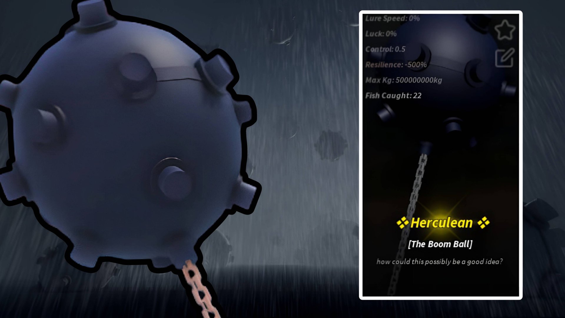 САМАЯ НЕОБЫЧНАЯ УДОЧКА *BOOM BALL* МОЖЕТ ВАС УДИВИТЬ! | FISCH ROBLOX!