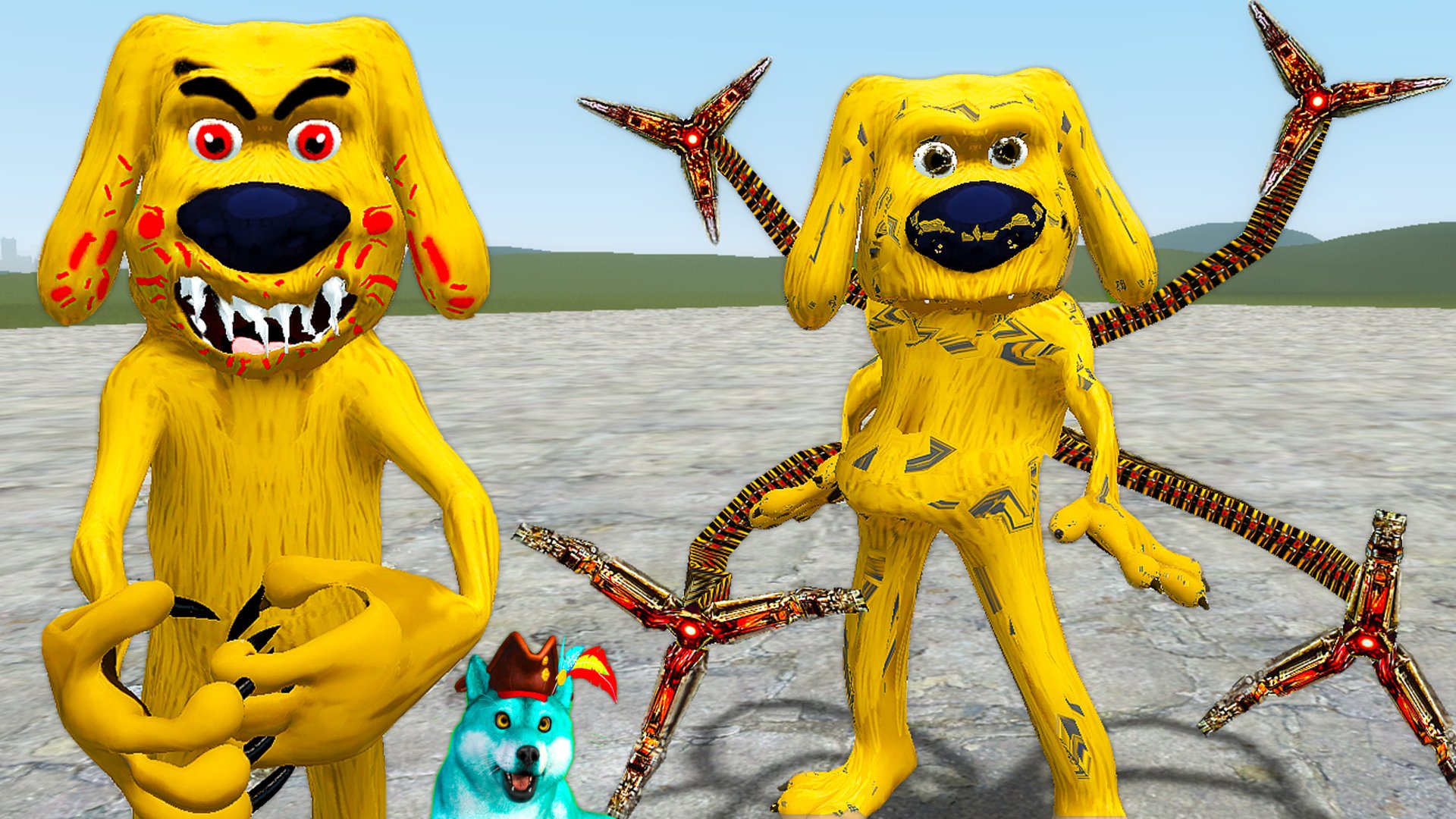 Проклятый говорящий бен стал злым в гаррис мод! garry's mod смотреть онлайн