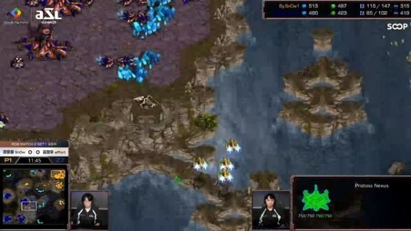 ASL 20 Ro8 SnOw vs effort Game 1 Старкрафт | Starcraft