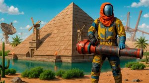 Живу в гигантской МВК Пирамиде! Ее невозможно зарейдить в Раст Rust