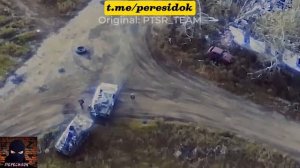 В панике ВСУшники задавили своих