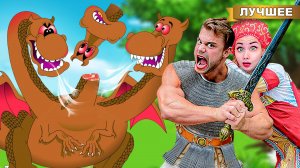 Попали в СКАЗКУ в Реальной Жизни на 24 часа !!