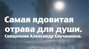 Главная отрава для души. Священник Александр Ельчанинов.