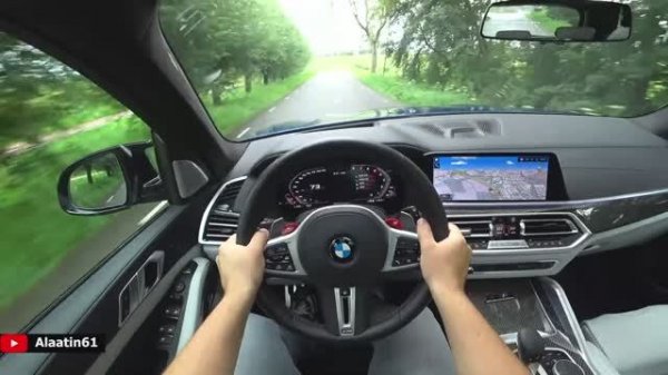 BMW X5M Competition 2020 POV Test Drive