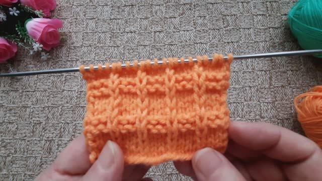 Простой, но эффектный узор для кардигана, шапки, снуда.. смотреть онлайн