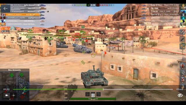 B-C 25 t AP, Эль-Аламейн, 03.09.2025 03-04, Гравитация, встречный