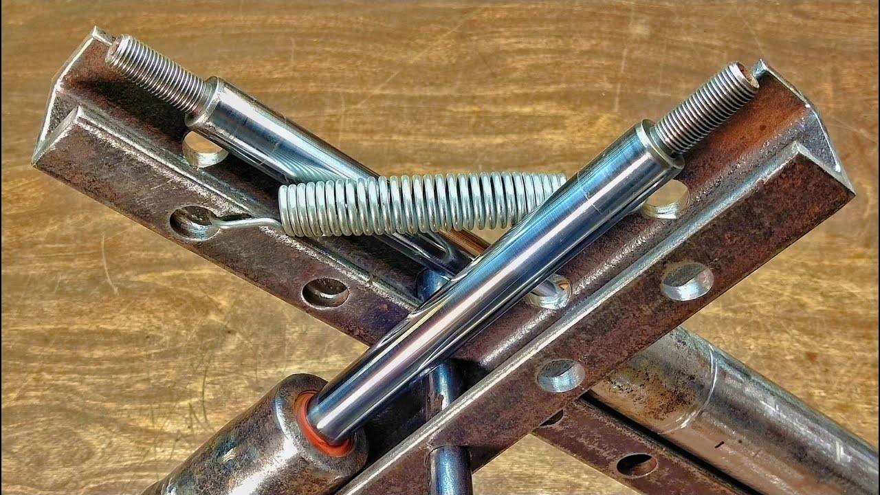 Шикарное применение старых амортизаторов! смотреть онлайн