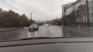 Мурманск. Экзамен ГИБДД. Экзаменационный маршрут в Ленинском районе от АЗС Газпромнефть 1