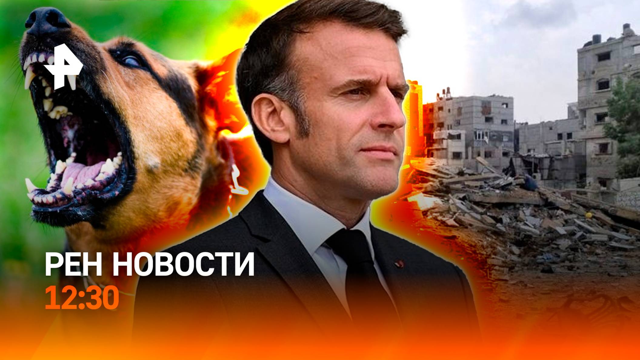 Макрона унизили в США / В Турции авария с туристами / Новые правила выгула / РЕН Новости 12:30 23.09