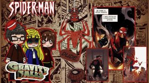 Реакция на Диппера как Человек Паук / Персонажи Гравити Фолз / Гача реакция / Gravity Falls