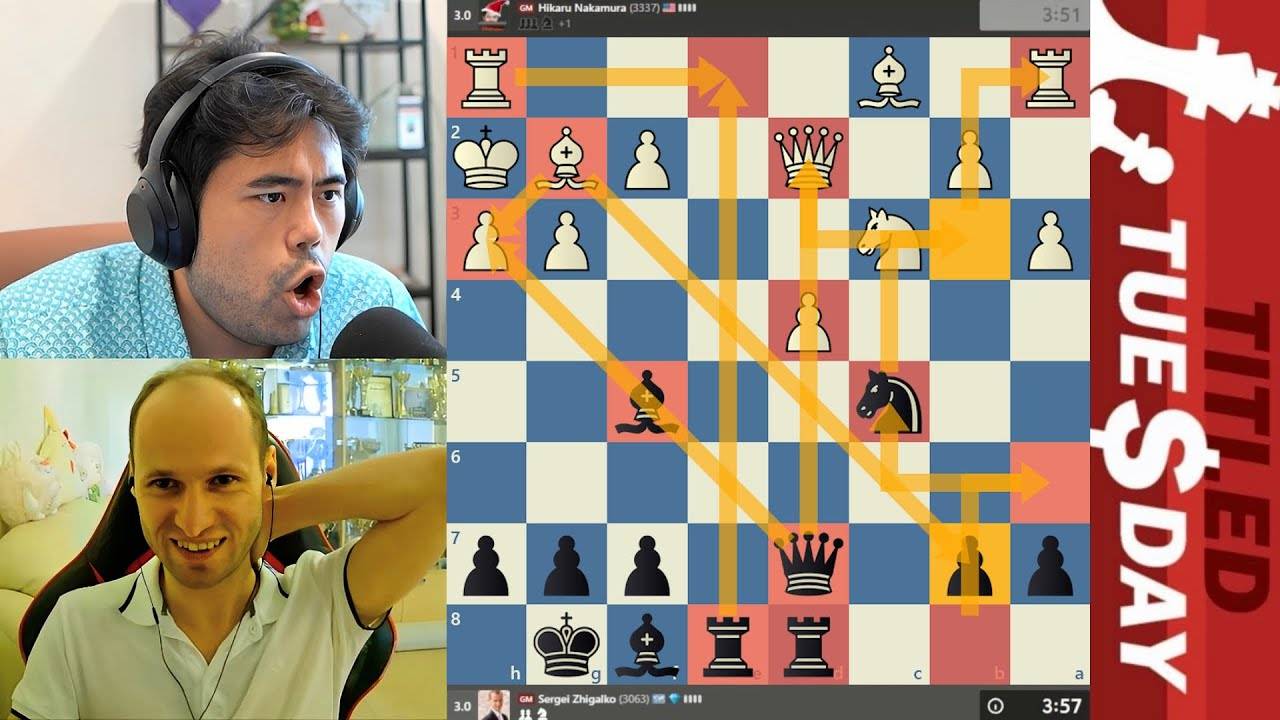 в ДЫРОЧКУ хочу ПРЫГНУТЬ! Хикару Накамура - Сергей Жигалко 23.09.2025 смотреть онлайн