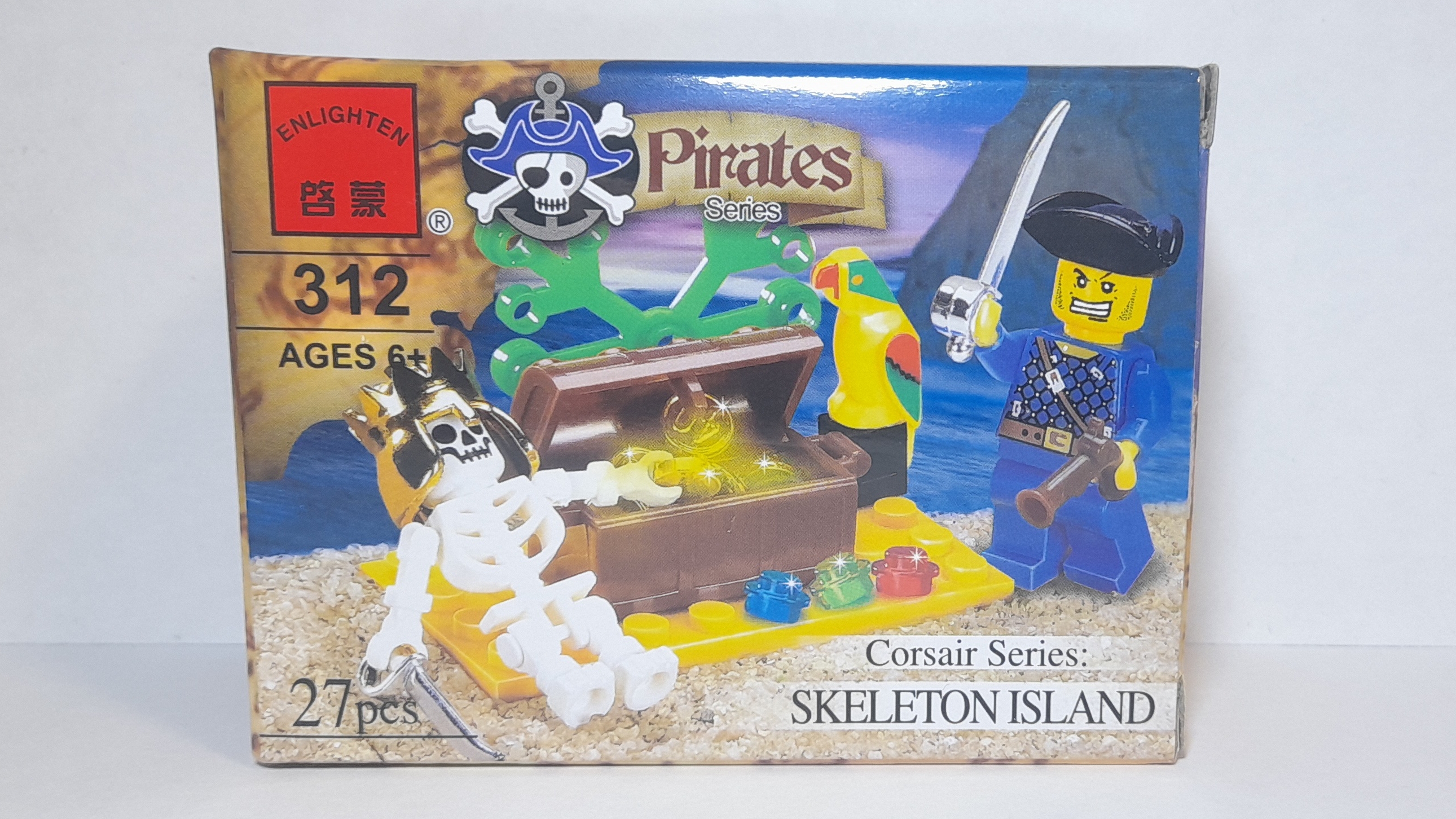 ЛЕГО АНАЛОГ - ENLIGHTEN ПИРАТЫ - ОБЗОР