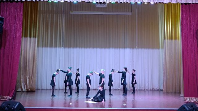 Ухоловская ДШИ. Детский танец, 6-9 лет. Дети блокады.