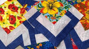 По фотографии разгадала и сшила лоскутное одеяло DIY мастер класс