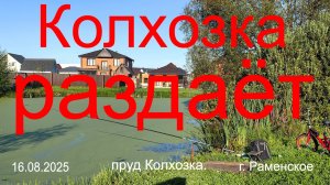 Колхозка раздаёт, а Dayo Sky Dance рулит. 16.08.2025. Пруд Колхозка. г. Раменское.