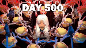 В соло выживаю 500 ночей в 99 Ночей в лесу в РОБЛОКС