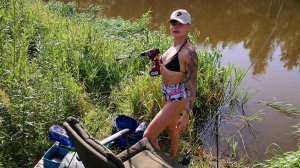 Рыбалка С ФИДЕРОМ НА Нёмане. Приготовила УЛОВ - ПАЛЬЧИКИ ОБЛИЖЕШЬ! #520