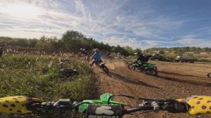 Мотокросс в Чехове Класс 250 2 заезд