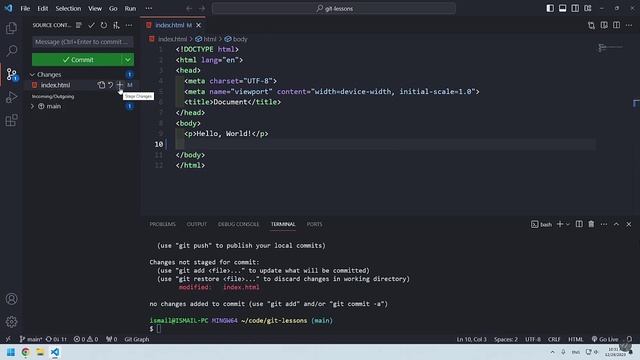 Git и GitHub для начинающих - часть 2 смотреть онлайн