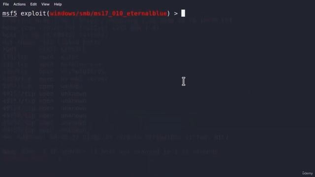 55. Eternal Blue Attack Эксплуатация Windows 7 смотреть онлайн