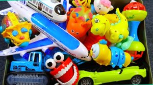 Мультики для детей. Залипательный набор игрушек и машинок. Смотреть онлайн для детей и малышей