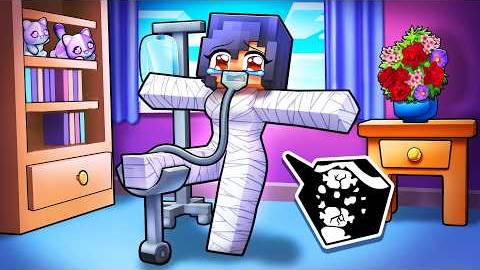 Афмау СЛОМАЛА себе СПИНУ в Майнкрафте! (на Русском)