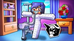 Афмау СЛОМАЛА себе СПИНУ в Майнкрафте! (на Русском)