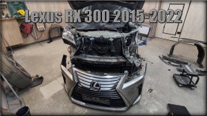 Как снять передний бампер Lexus RX 300 2015-2022 год