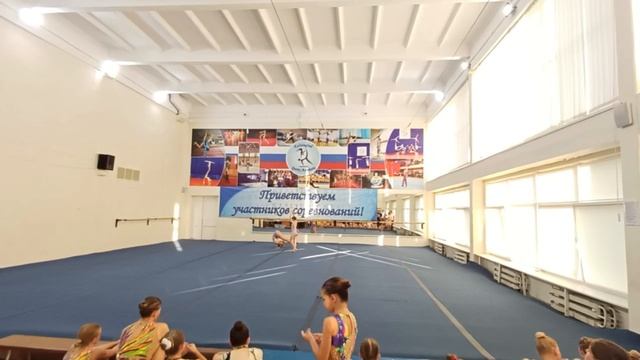 ЖП 1 юношеский, Юдникова - Бондаренко, ДШИ г. Светлый, Комбинированное упражнение