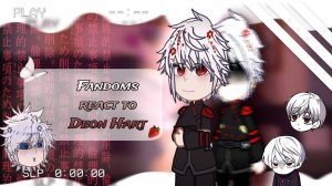 Реакция Фандомов на Деон Харта / Гача реакция / Deon Hart / I'm not that kind talent