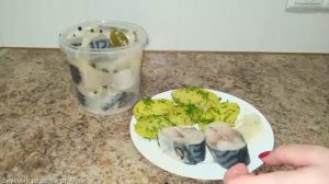 Маринованная скумбрия - секрет маринада.
