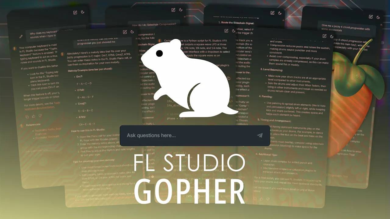 FL Studio 2025: Gopher AI