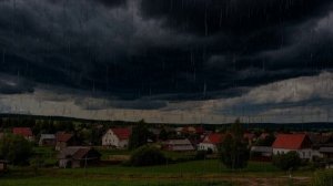 Звук природы. Дождь. Природа.  Сильный дождь с грозой. Шум дождя для сна