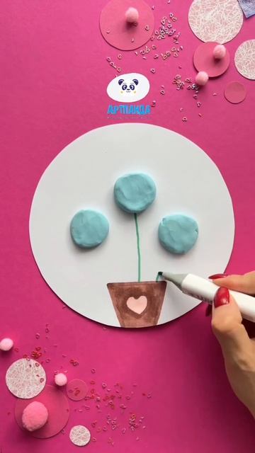 Поделка цветы из салфеток