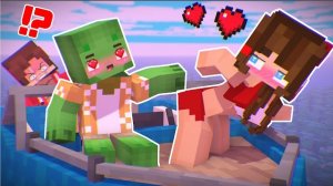 Состязания на пляже в Майнкрафте, мультфильм