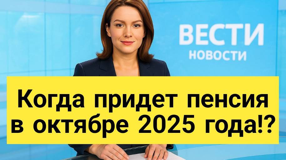 Когда придет пенсия в октябре 2025 года смотреть онлайн