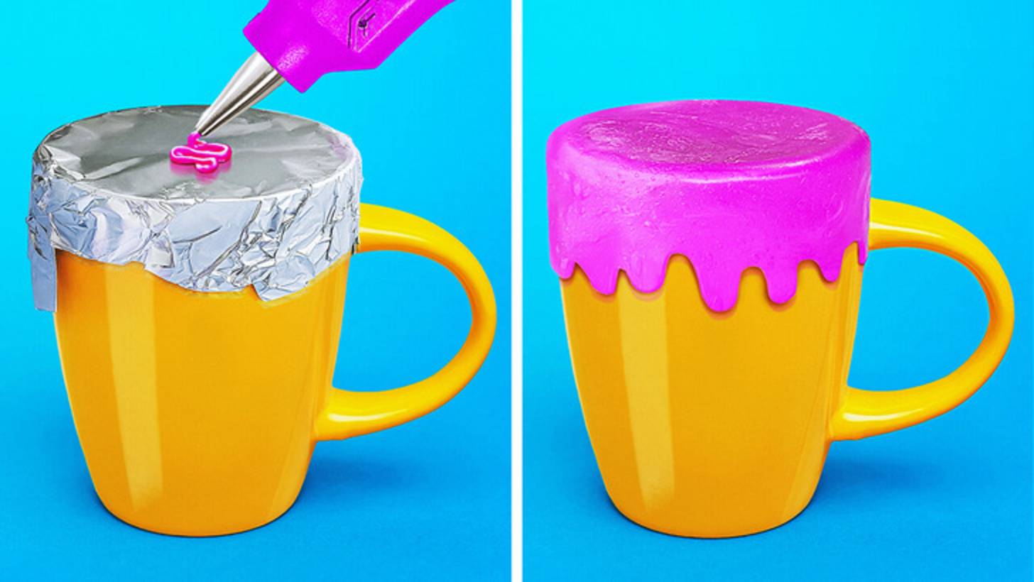 Суперлайфхаки с горячим клеем 🔥 Творческие идеи с 3D-ручкой для родителей от 123 GO! ✨ смотреть онлайн