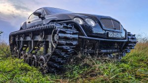 БЕНТЛИ НА ГУСЕНИЦАХ СНОВА В СТРОЮ. ТЕСТИМ ШИШИГУ В БОЛОТАХ.