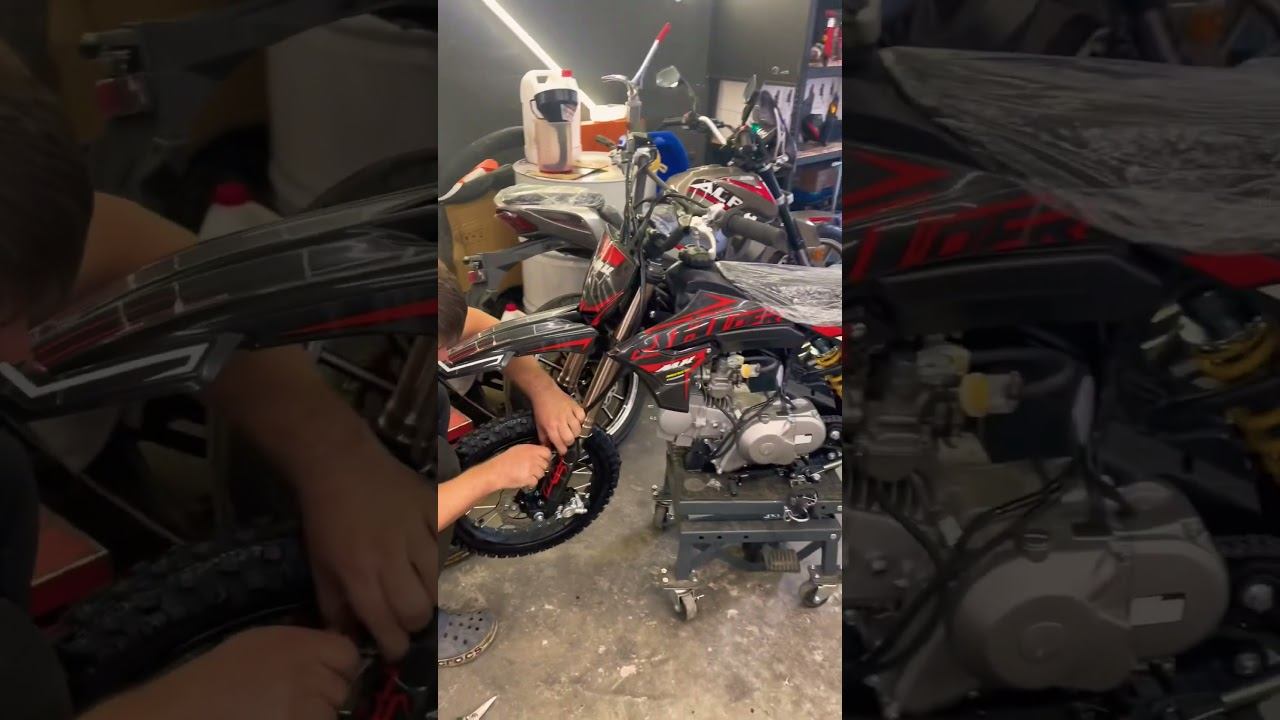 Собираем питы, некоторые мотоциклы можно будет взять в прокат и потренироваться на Эндуро стадионе смотреть онлайн