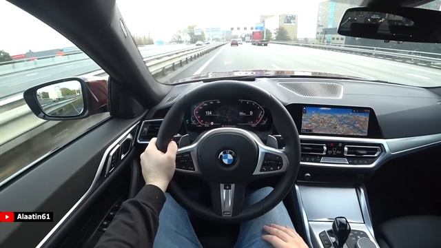 Bmw 4 Series Gran Coupe 2022 POV Test Drive смотреть онлайн