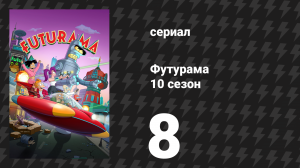 Футурама 10 сезон 8 серия «Крабовые брызги» (сериал, 2025)