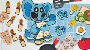 Bubba Bubbaphant беременные бумажные истории / Poppy playtime