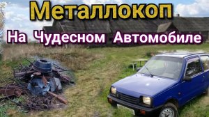 Металлокоп , леса, поля и овраги и мой боевой синий конь