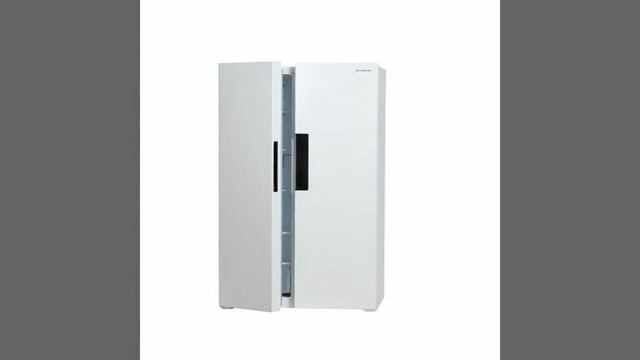 Холодильник Side-by-Side Hyundai CS4502F No frost - краткий обзор смотреть онлайн