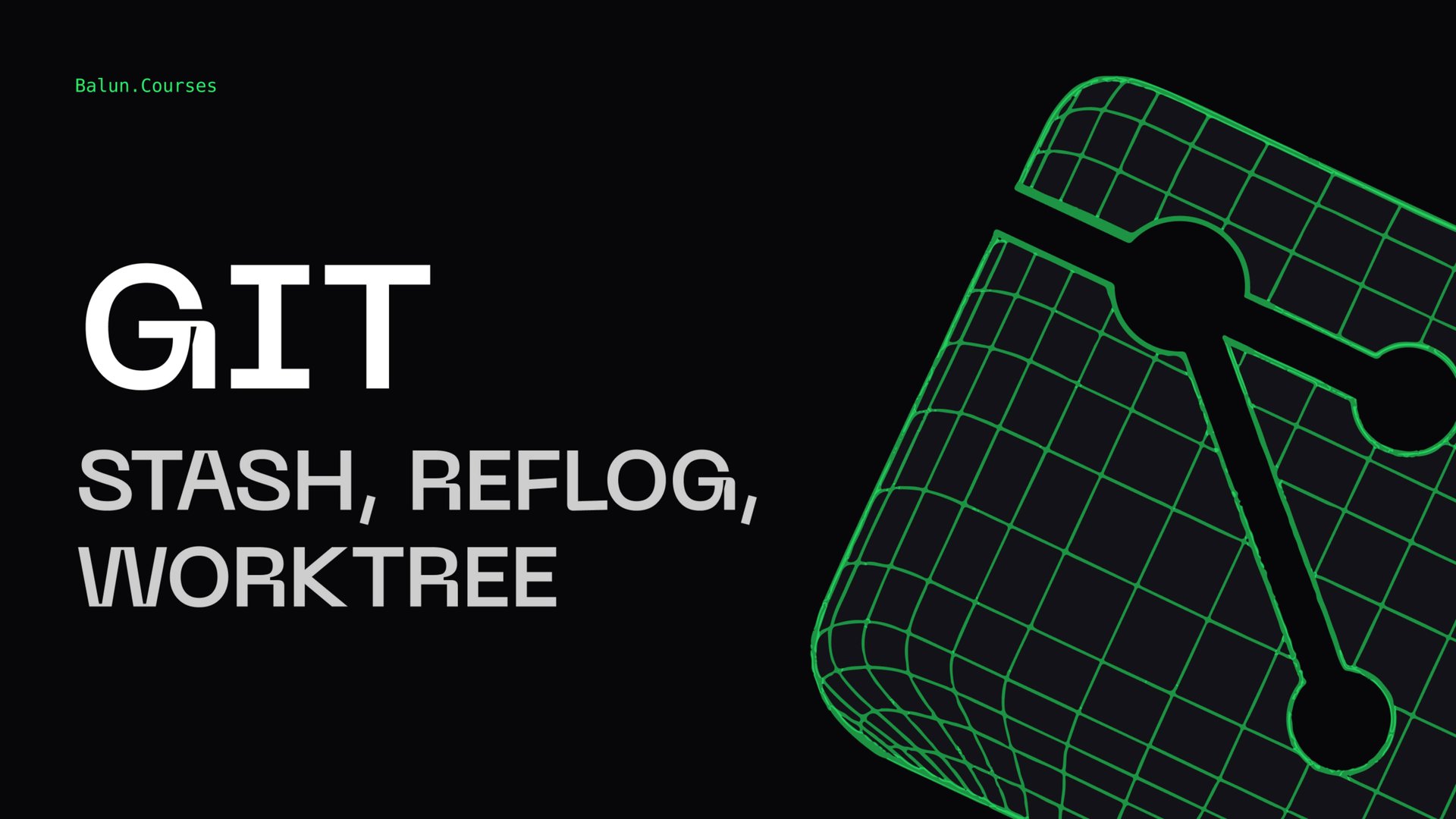Продвинутый Git: Stash, Worktree, Reflog | Глубокий Git смотреть онлайн