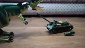 Тарбозавр против военных