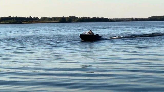 Лодка Прогресс 4 с мотором Yamaha 40 смотреть онлайн